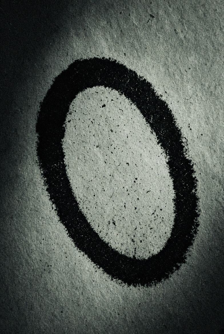 The character, photocopied